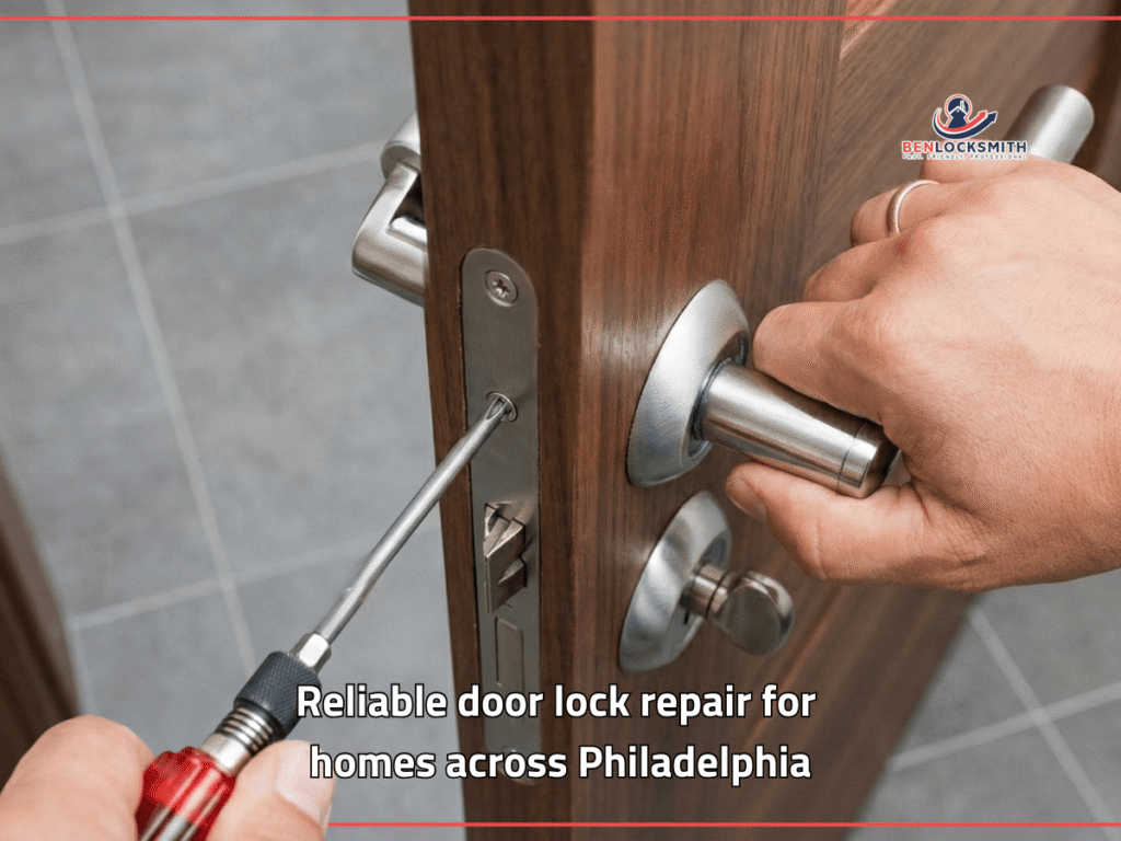 Door lock repair service philly