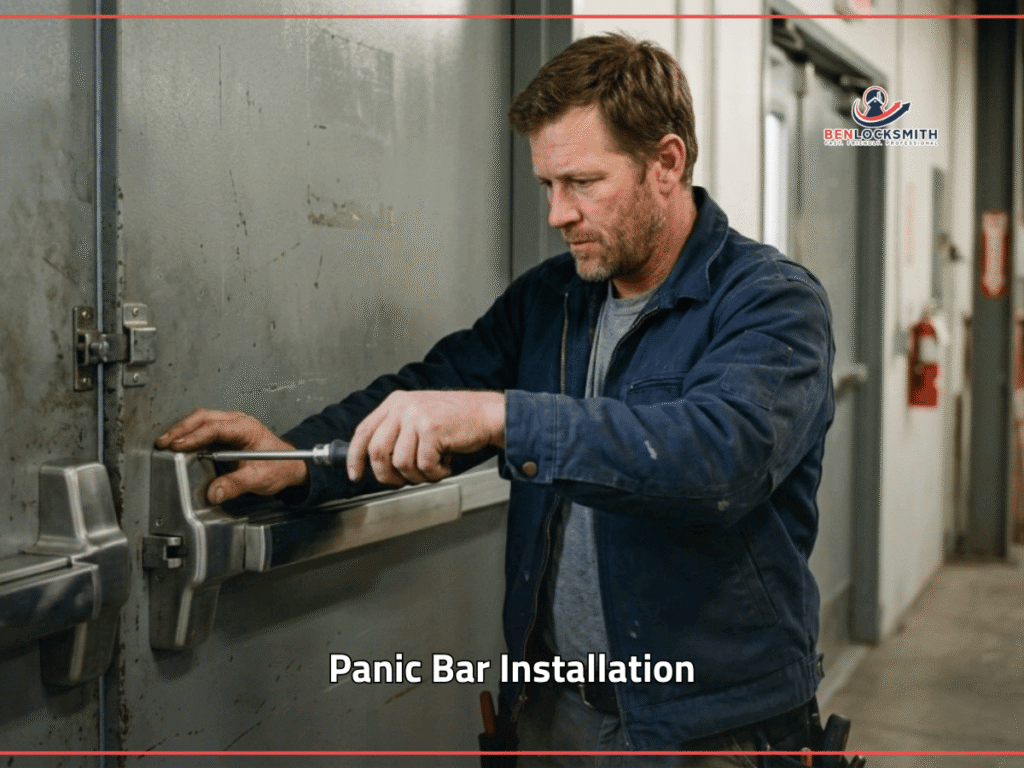 panic bar installation phialdelphia